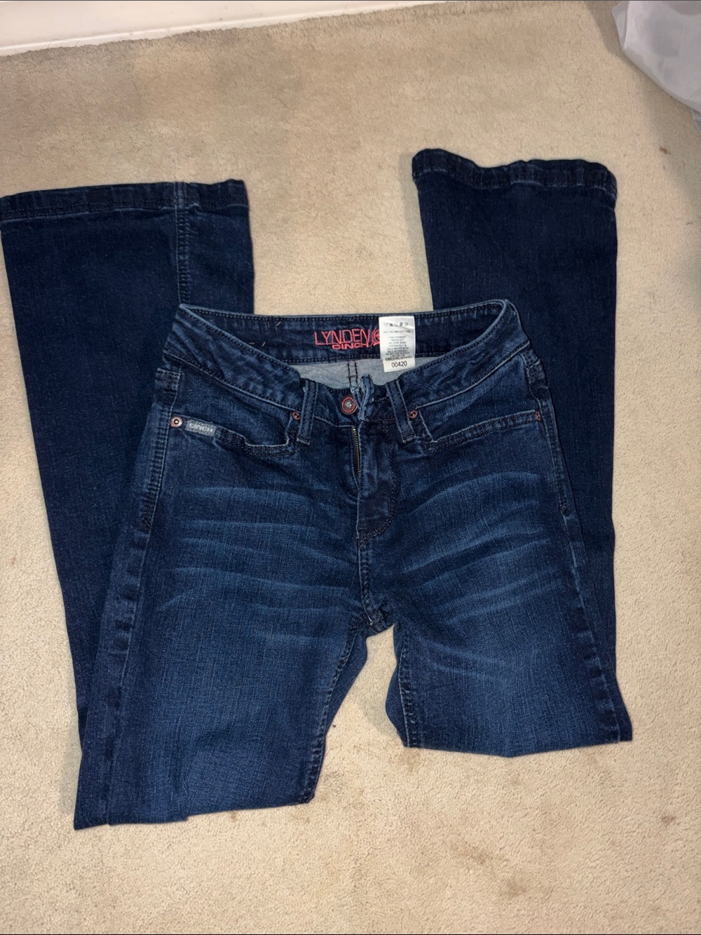 Cinch Dark Blue Flared Women's Jeans